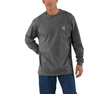 Carhartt Men's Long Sleeve Workwear Pocket T-Shirt