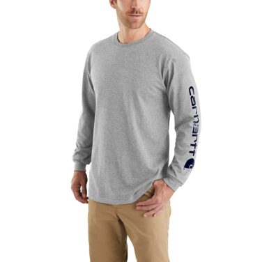 Carhartt Long Sleeve Graphic Logo Men's Shirt