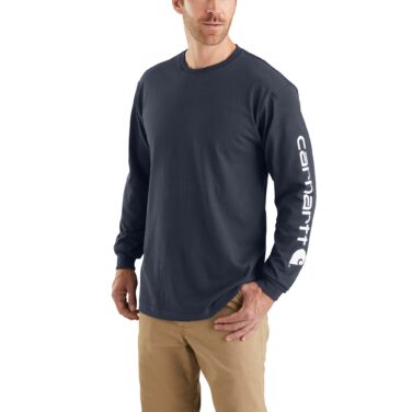 Carhartt Long Sleeve Graphic Logo Men's Shirt