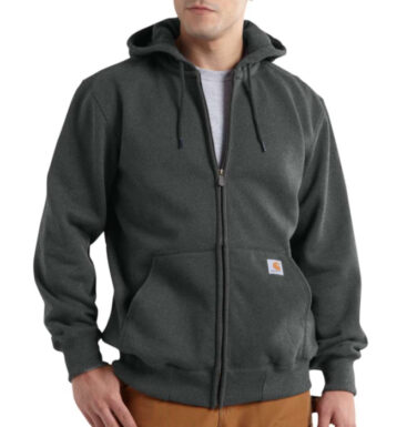 Carhartt Rain Defender® Paxton Heavyweight Hooded Zip-Front Sweatshirt