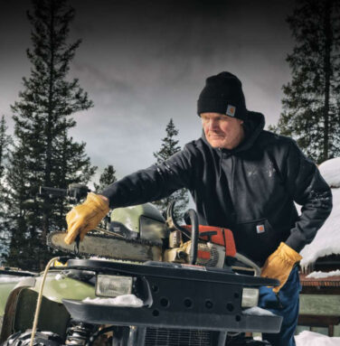 Carhartt Rain Defender® Paxton Hooded Heavyweight Sweatshirt