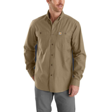 Carhartt Men's Rugged Flex Rigby Long-Sleeve Work Shirt