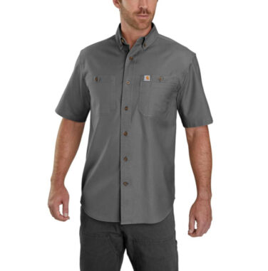 Carhartt Men's Rugged Flex Rigby Short-Sleeve Work Shirt
