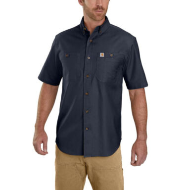 Carhartt Men's Rugged Flex Rigby Short-Sleeve Work Shirt