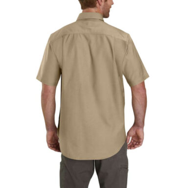 Carhartt Men's Rugged Flex Rigby Short-Sleeve Work Shirt