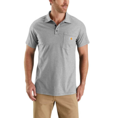 Carhartt Force® Men's Cotton Delmont Pocket Polo