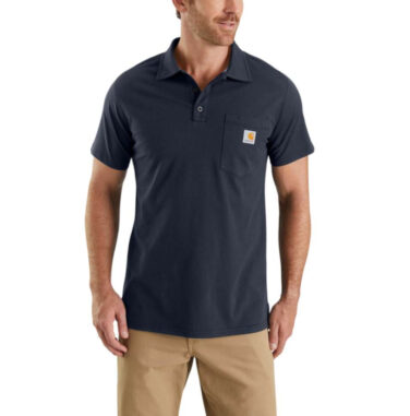 Carhartt Force® Men's Cotton Delmont Pocket Polo