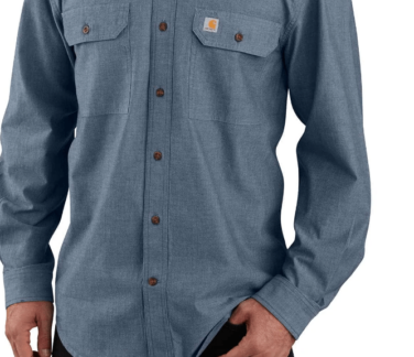 Carhartt Original Fit Midweight Long-Sleeve Button-Front Shirt