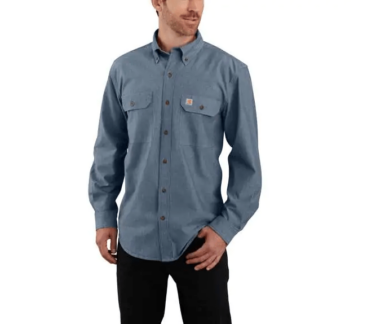 Carhartt Original Fit Midweight Long-Sleeve Button-Front Shirt