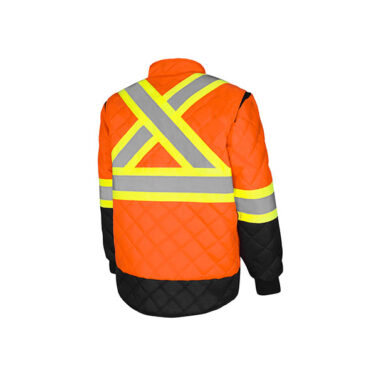 Redi-Medic Quilted Freezer Jacket, 4" Refl. Tape