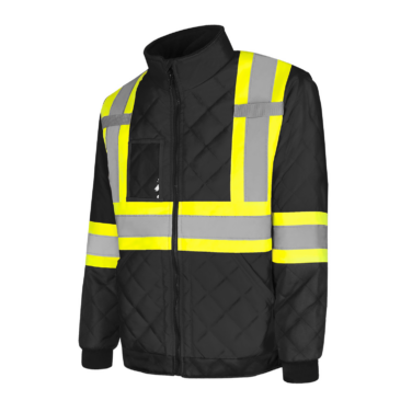 Redi-Medic Quilted Freezer Jacket, 4" Refl. Tape