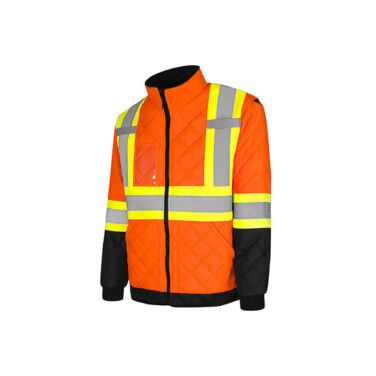 Redi-Medic Quilted Freezer Jacket, 4" Refl. Tape