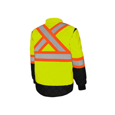 Redi-Medic Quilted Freezer Jacket, 4" Refl. Tape