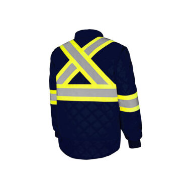 Redi-Medic Quilted Freezer Jacket, 4" Refl. Tape