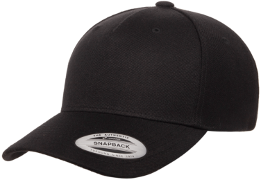 Yupoong Classics® 5-panel Premium Curved Visor Snapback Cap