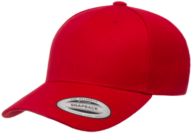 Yupoong Classics® 5-panel Premium Curved Visor Snapback Cap