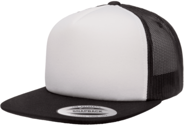 Yupoong Classics® Foam Trucker Cap – White Front