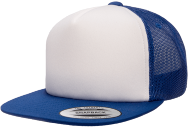 Yupoong Classics® Foam Trucker Cap – White Front