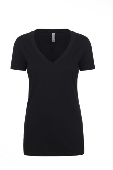 Next Level Women’s CVC Deep V