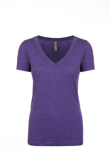 Next Level Women’s Tri-Blend Deep V