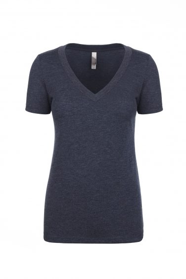 Next Level Women’s Tri-Blend Deep V