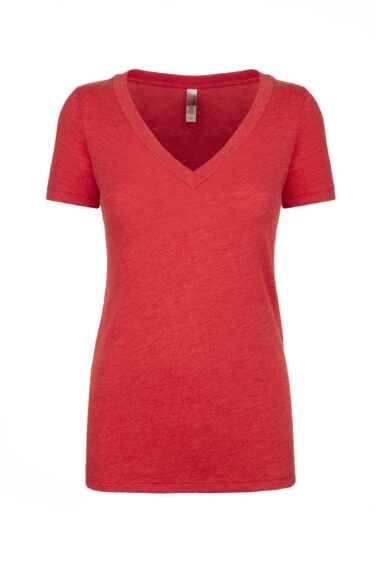 Next Level Women’s Tri-Blend Deep V