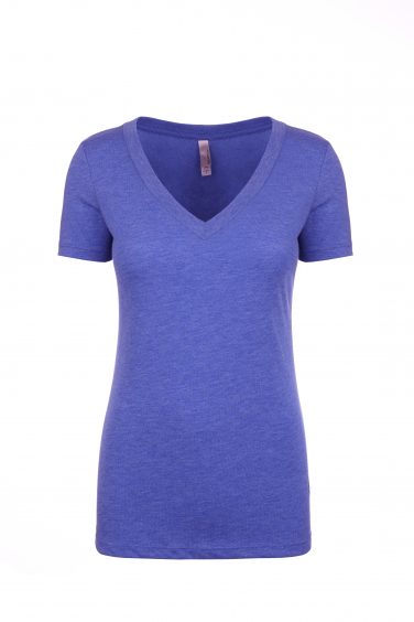 Next Level Women’s Tri-Blend Deep V