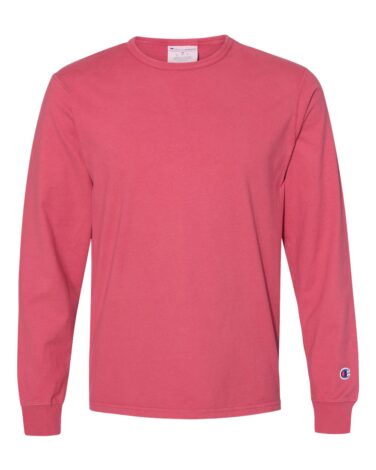 Champion Garment Dyed L/S Tee