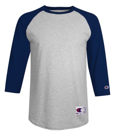 Champion Adult Raglan Baseball Tee