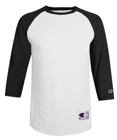 Champion Adult Raglan Baseball Tee