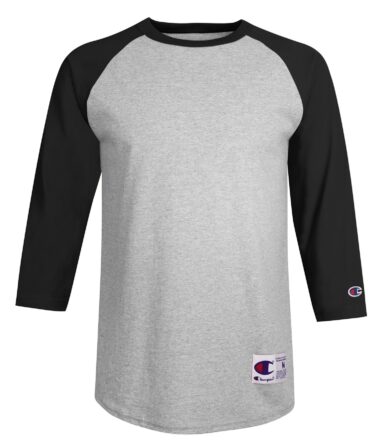 Champion Adult Raglan Baseball Tee