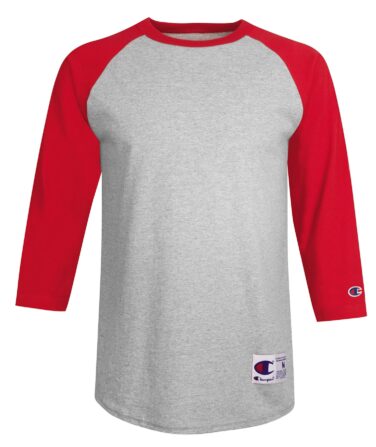 Champion Adult Raglan Baseball Tee
