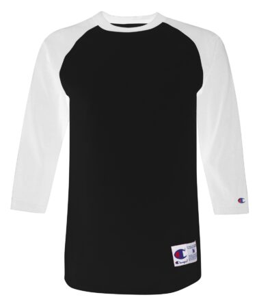 Champion Adult Raglan Baseball Tee