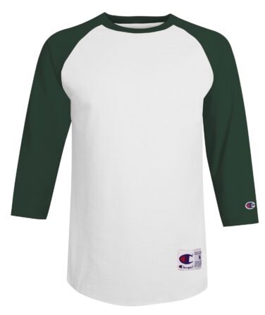 Champion Adult Raglan Baseball Tee