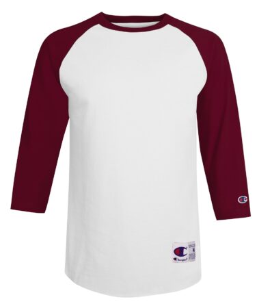 Champion Adult Raglan Baseball Tee