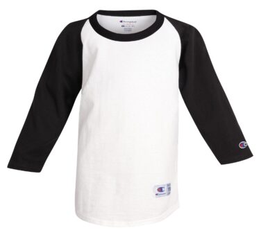 Champion Youth Raglan Baseball Tee