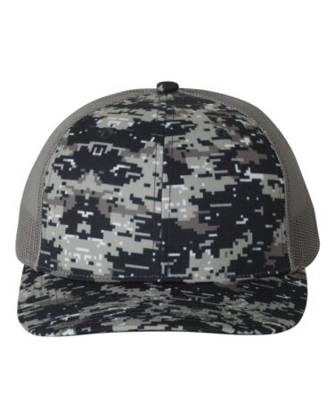 Richardson - Patterned Snapback Trucker Cap
