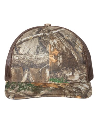 Richardson - Patterned Snapback Trucker Cap