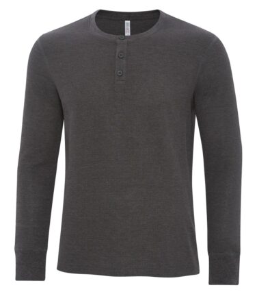 Atc™ Esactive® Vintage Thermal Long Sleeve Henley.