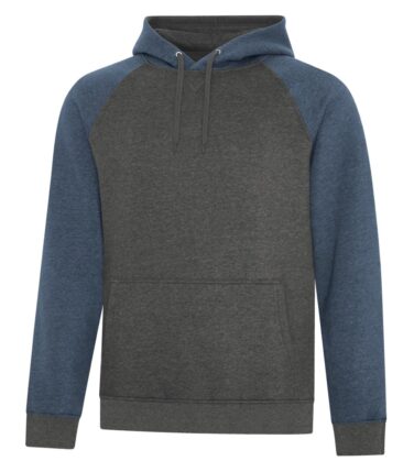 Atc™ Esactive® Vintage Two Tone Hooded Sweatshirt.