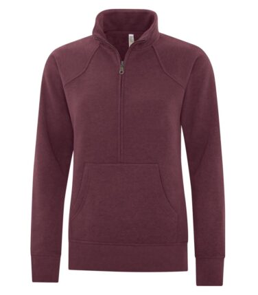 Atc™ Esactive® Vintage 1/2 Zip Ladies' Sweatshirt.