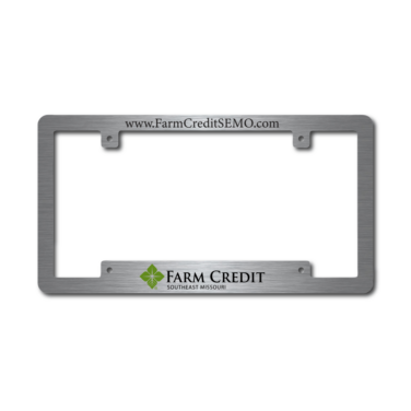 Full Color Aluminum License Plate Frame
