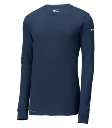 Nike® Dri-fit Cotton/Poly Long Sleeve Tee.