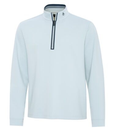 Original Penguin ® Clubhouse Mock ¼ Zip Pullover.