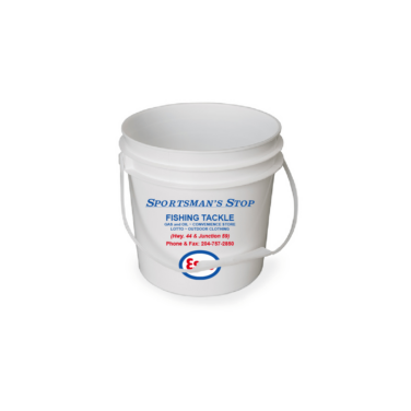 Vinyl Decal Plastic Bucket / Pail 1 Gallon