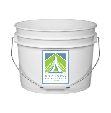 Vinyl Plastic Bucket / Pail 3 Gallon