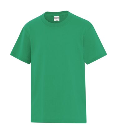 ATC™ Everyday Cotton Blend Youth Tee - Kelly