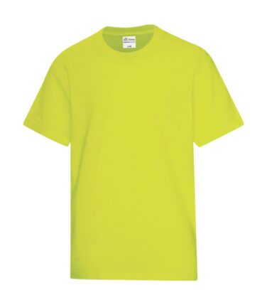 ATC™ Everyday Cotton Blend Youth Tee - Safety Green