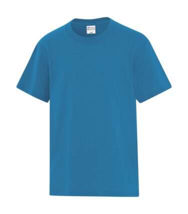 ATC™ Everyday Cotton Blend Youth Tee - Sapphire