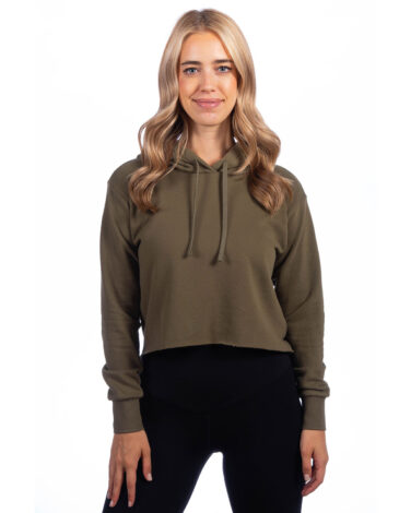 Next Level Ladies' Cropped Pullover Hooded Sweatshirt